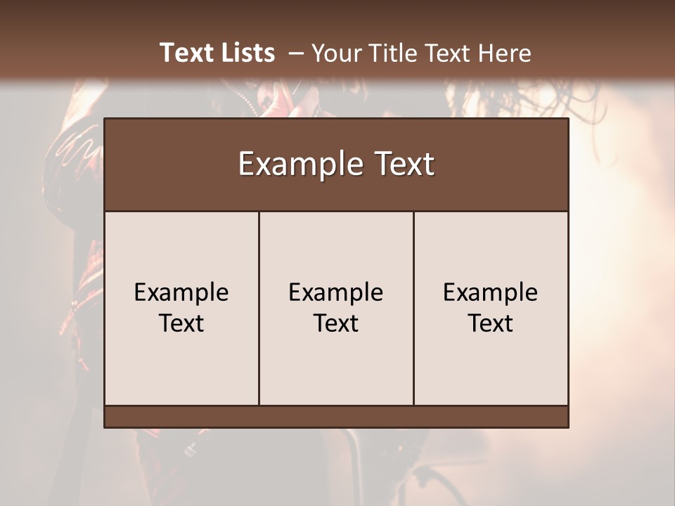 Herb Flowering Thyme PowerPoint Template