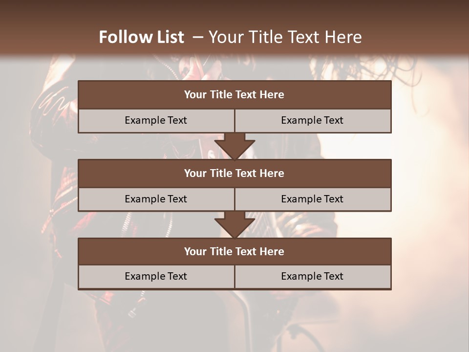 Herb Flowering Thyme PowerPoint Template
