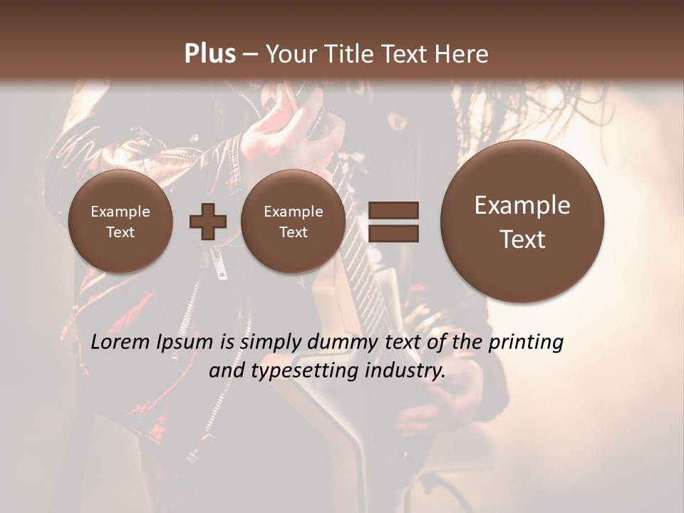 Herb Flowering Thyme PowerPoint Template