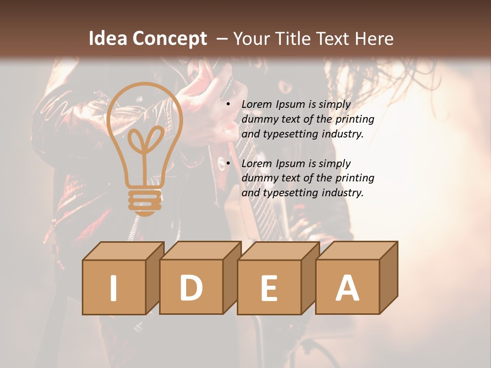 Herb Flowering Thyme PowerPoint Template