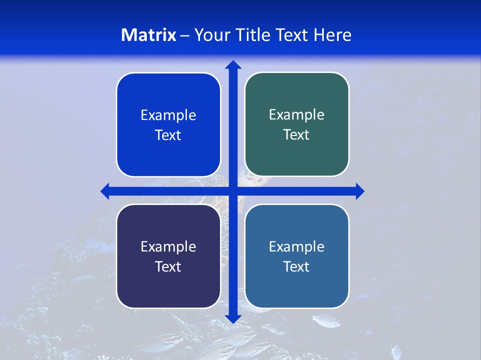 Sun Bottom Diver PowerPoint Template