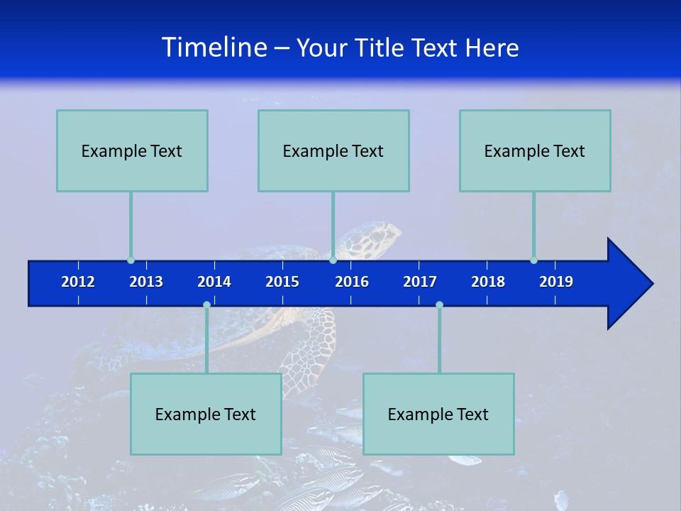 Sun Bottom Diver PowerPoint Template