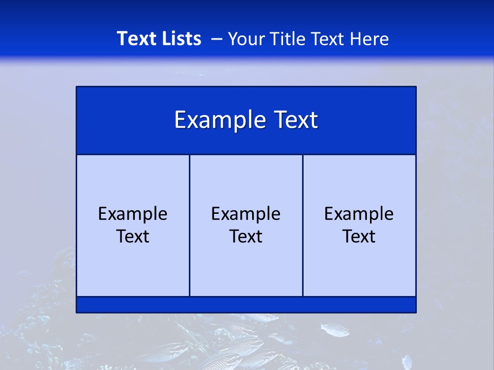 Sun Bottom Diver PowerPoint Template