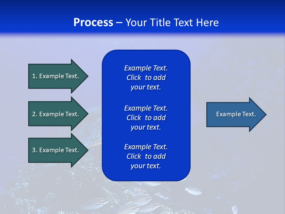 Sun Bottom Diver PowerPoint Template