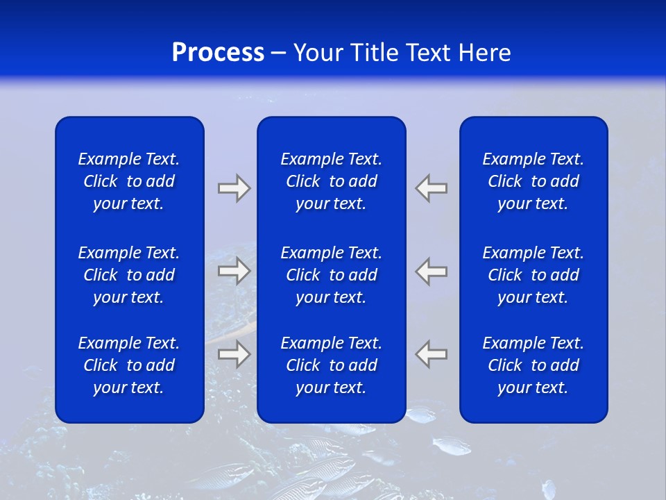 Sun Bottom Diver PowerPoint Template