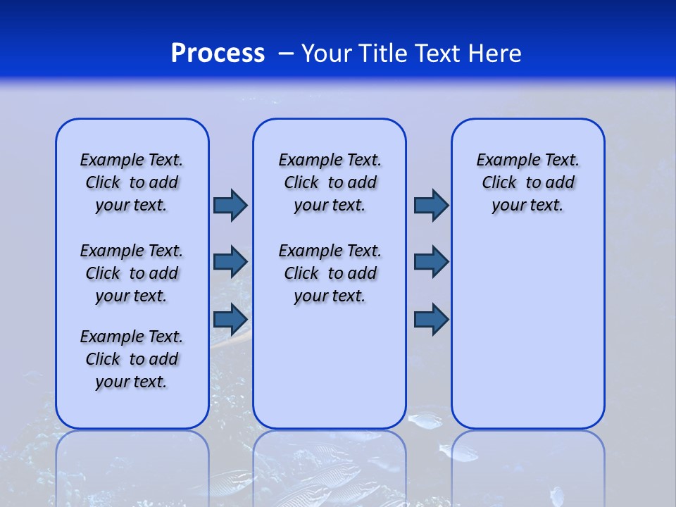 Sun Bottom Diver PowerPoint Template