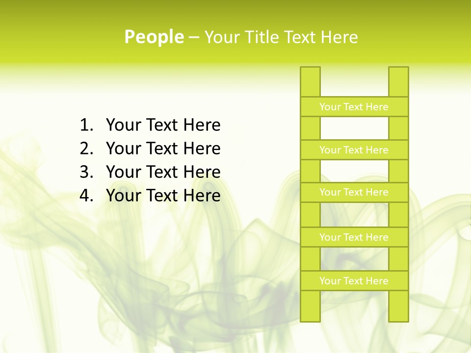 Boy Isolated Modern PowerPoint Template