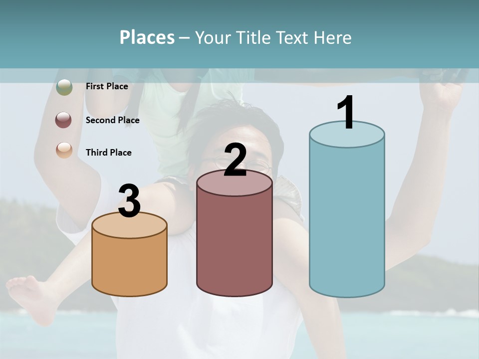 Spring Love Daughter PowerPoint Template