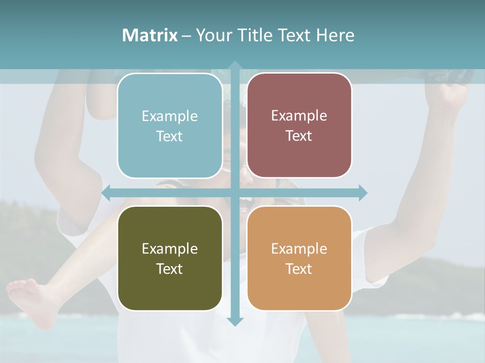 Spring Love Daughter PowerPoint Template