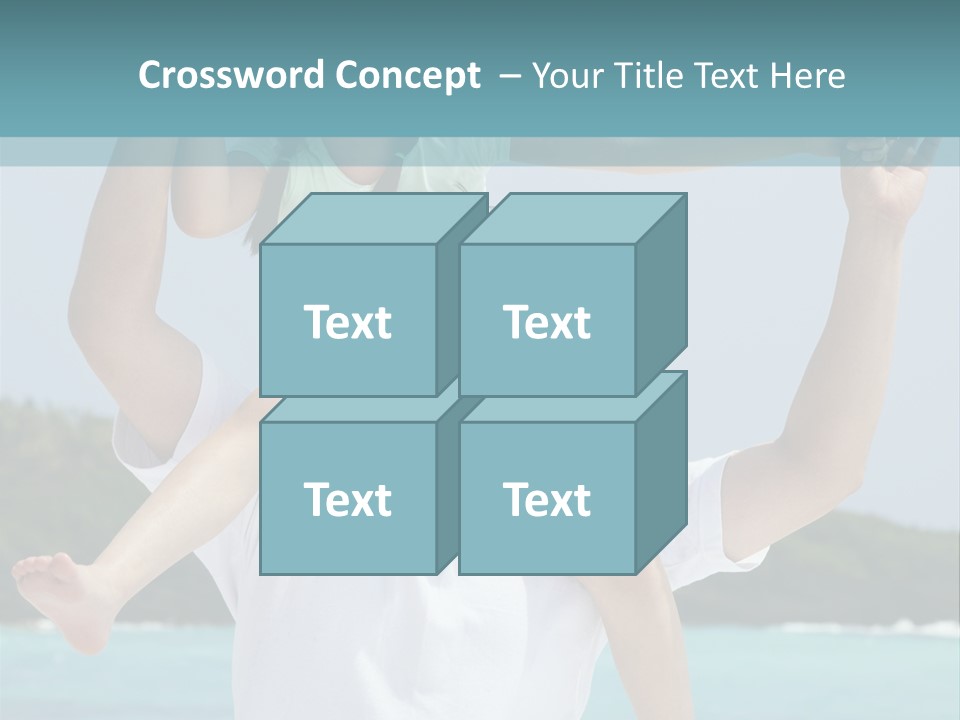 Spring Love Daughter PowerPoint Template