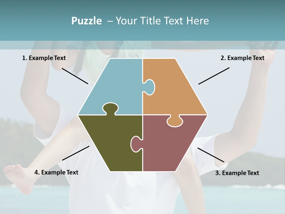 Spring Love Daughter PowerPoint Template