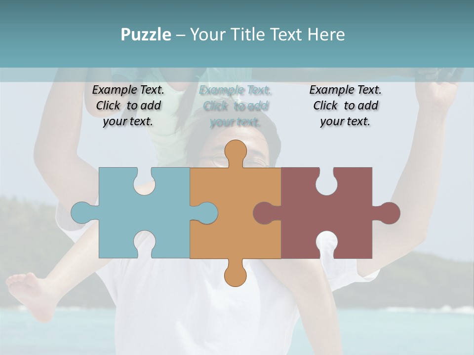 Spring Love Daughter PowerPoint Template