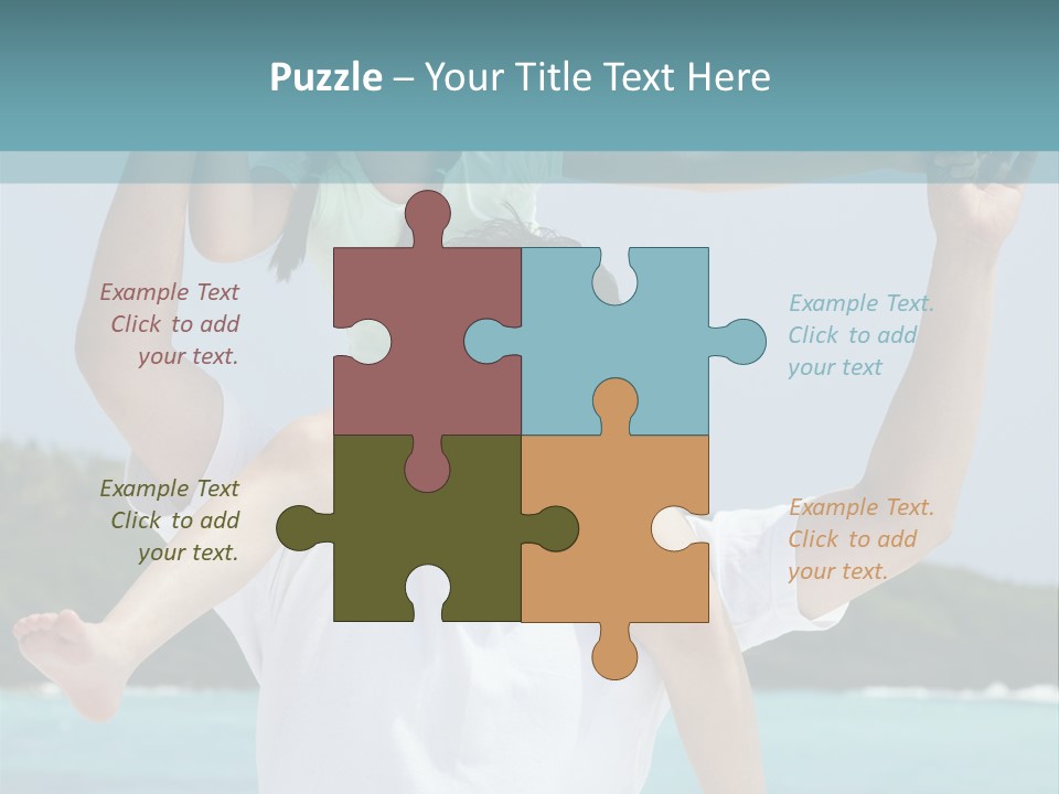 Spring Love Daughter PowerPoint Template