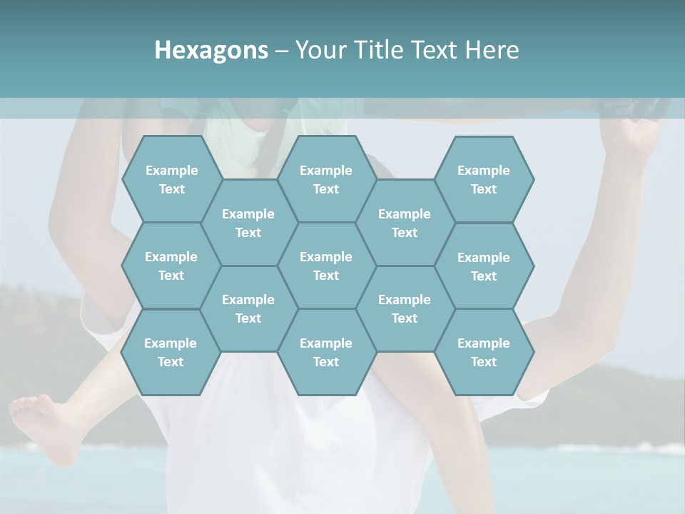 Spring Love Daughter PowerPoint Template