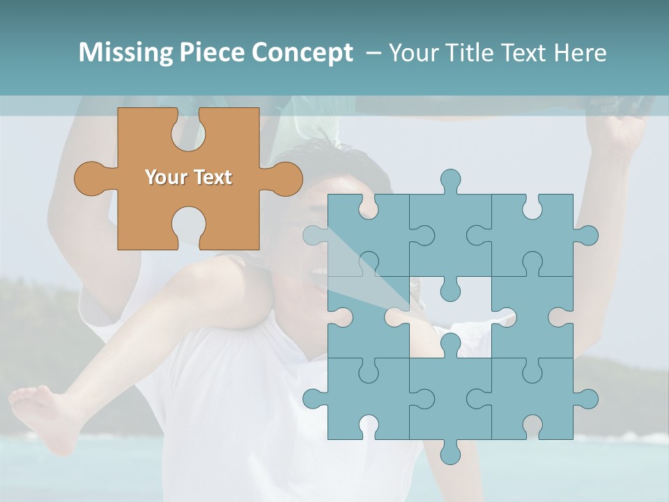 Spring Love Daughter PowerPoint Template