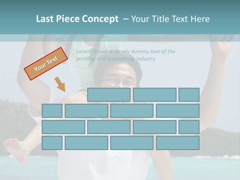 Spring Love Daughter PowerPoint Template