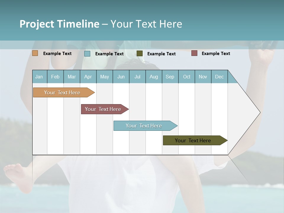 Spring Love Daughter PowerPoint Template