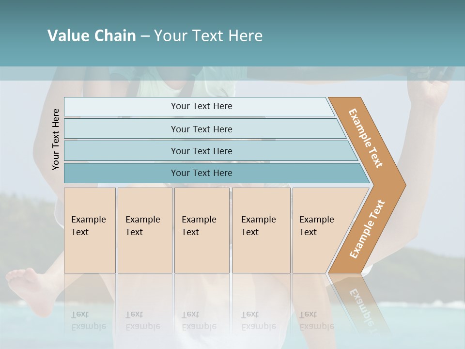 Spring Love Daughter PowerPoint Template