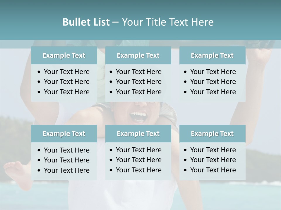 Spring Love Daughter PowerPoint Template