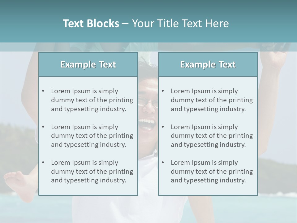 Spring Love Daughter PowerPoint Template