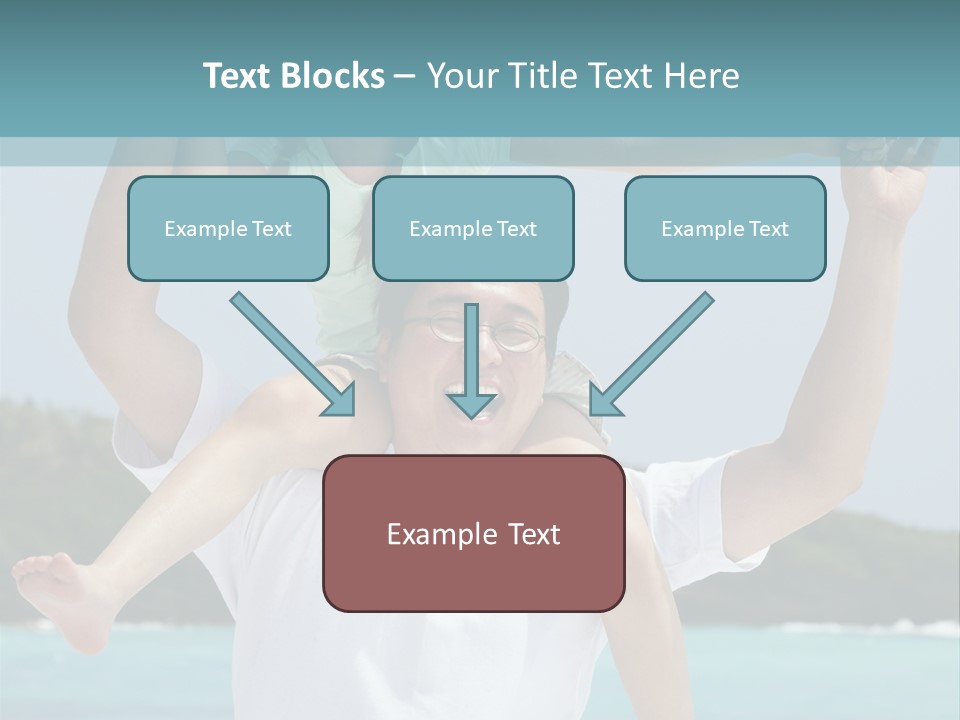 Spring Love Daughter PowerPoint Template