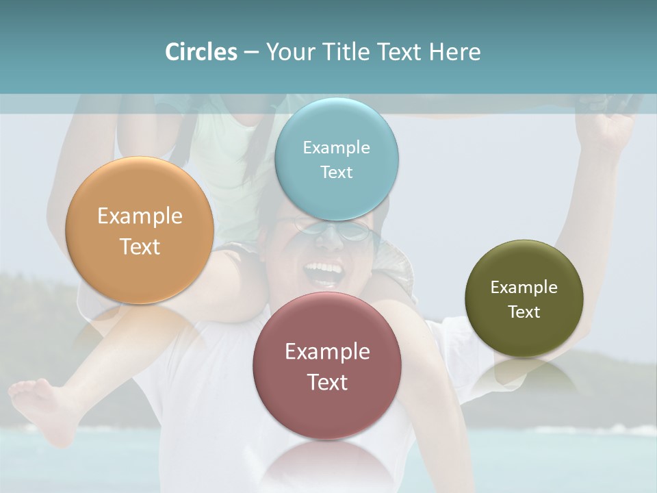 Spring Love Daughter PowerPoint Template