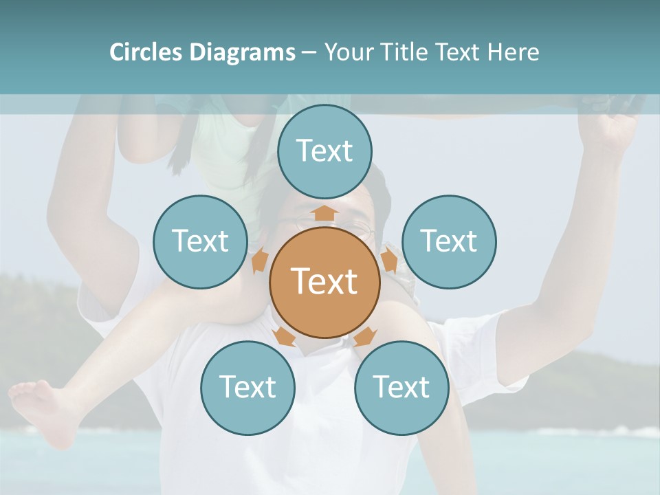 Spring Love Daughter PowerPoint Template