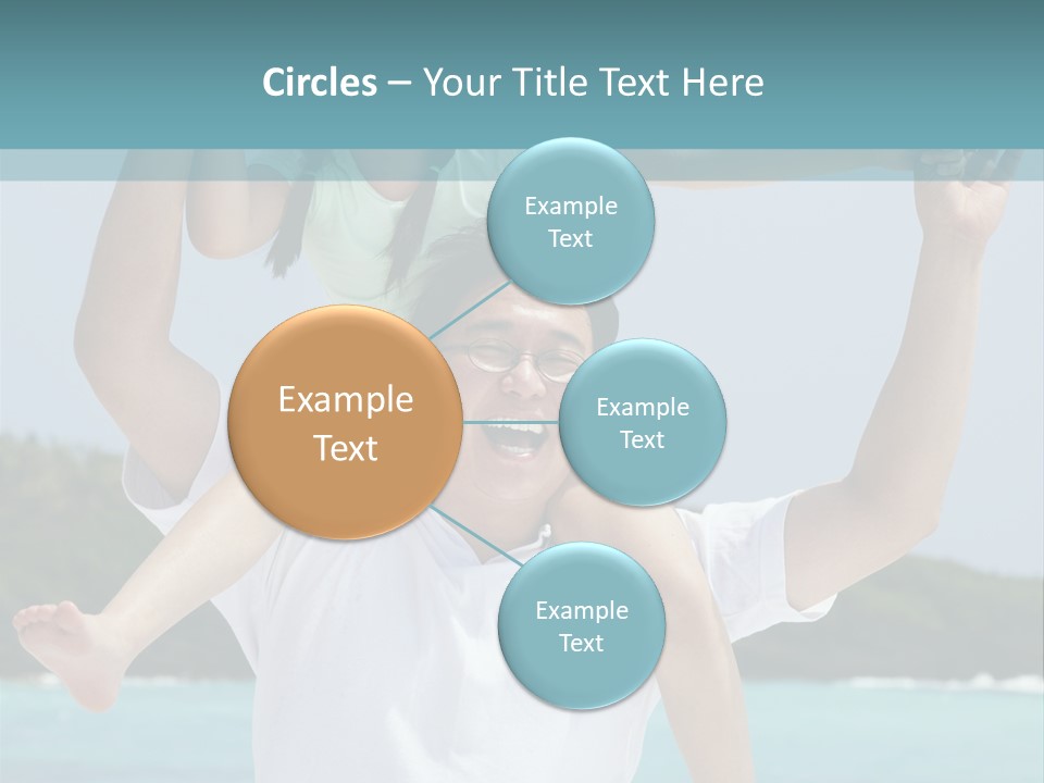 Spring Love Daughter PowerPoint Template