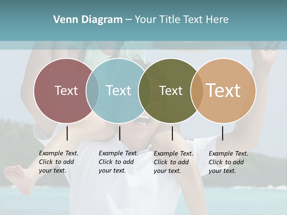 Spring Love Daughter PowerPoint Template