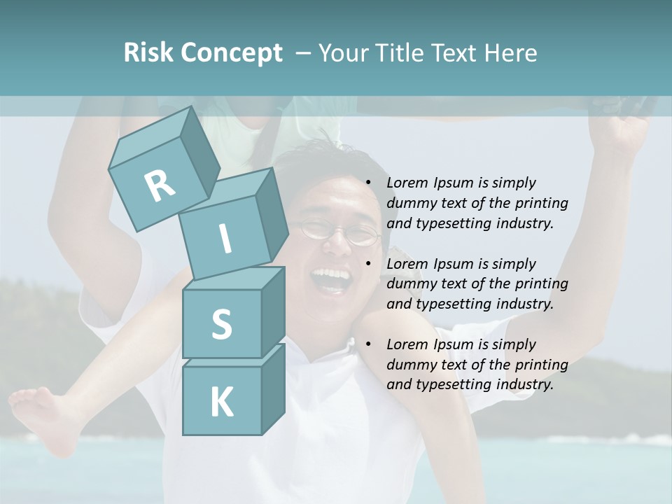 Spring Love Daughter PowerPoint Template