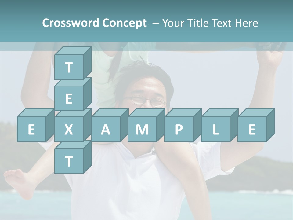 Spring Love Daughter PowerPoint Template