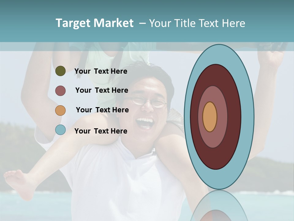 Spring Love Daughter PowerPoint Template