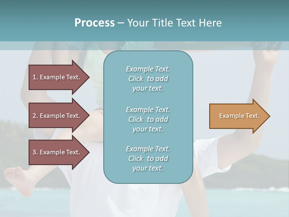 Spring Love Daughter PowerPoint Template