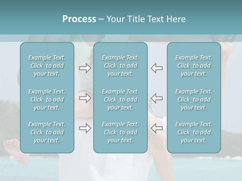 Spring Love Daughter PowerPoint Template