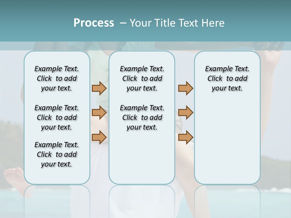 Spring Love Daughter PowerPoint Template