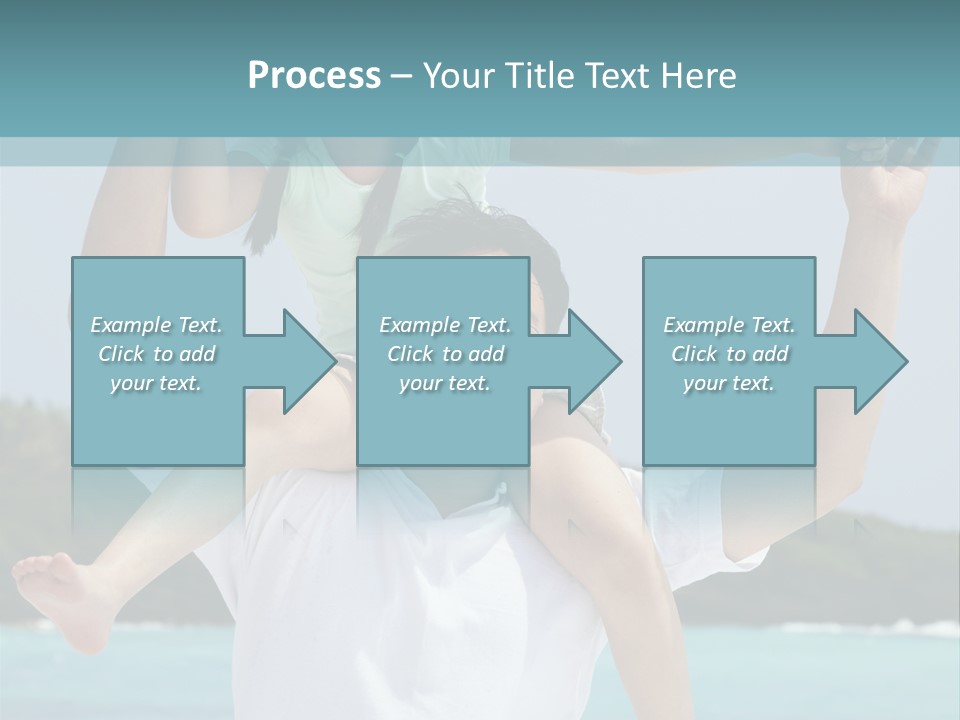 Spring Love Daughter PowerPoint Template