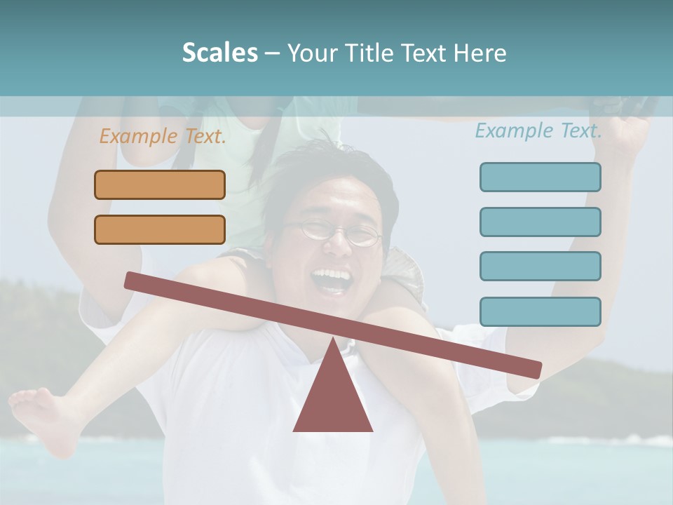 Spring Love Daughter PowerPoint Template