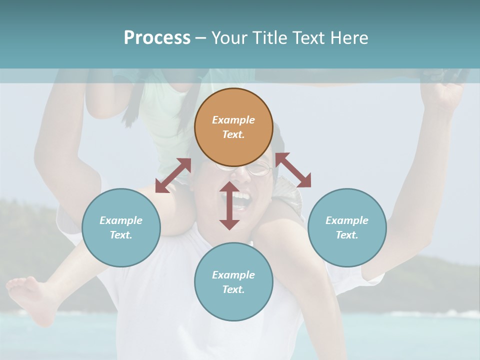 Spring Love Daughter PowerPoint Template