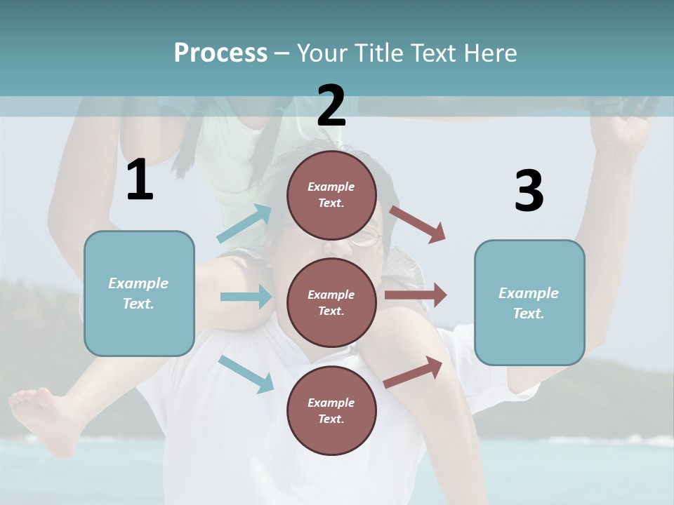 Spring Love Daughter PowerPoint Template