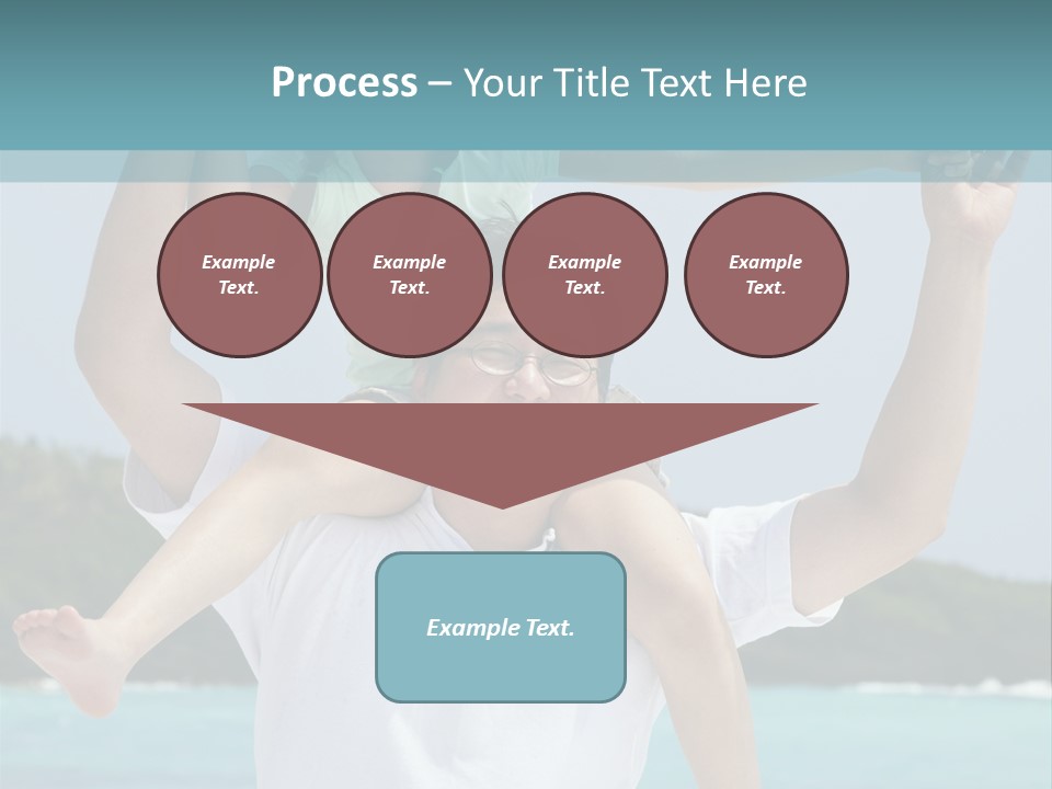 Spring Love Daughter PowerPoint Template