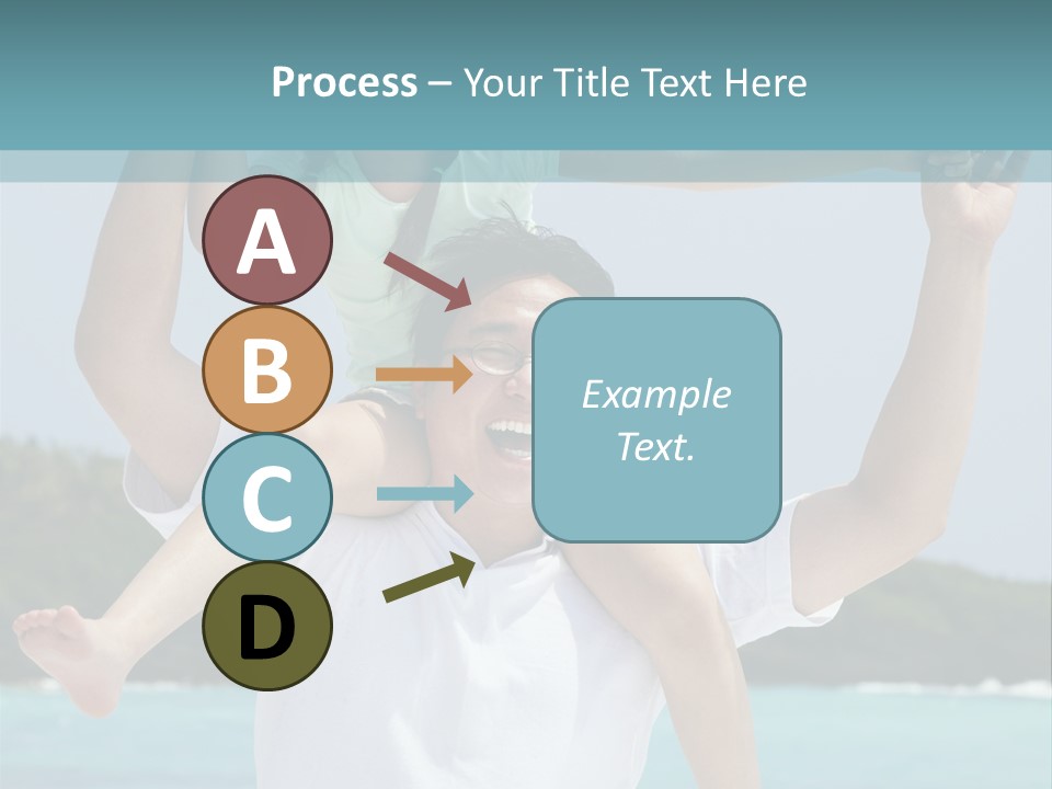 Spring Love Daughter PowerPoint Template