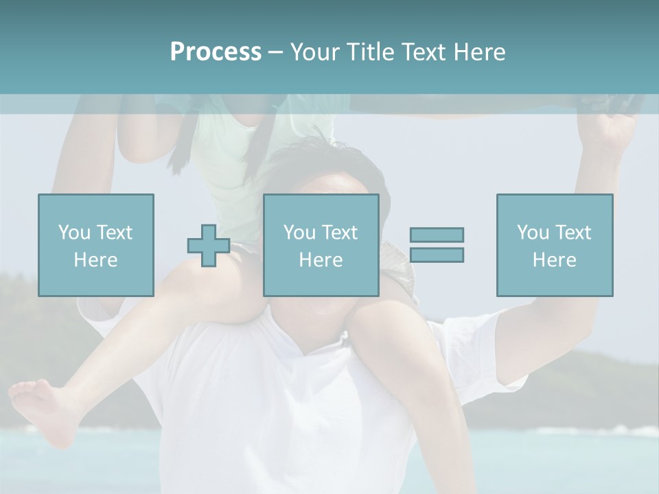 Spring Love Daughter PowerPoint Template