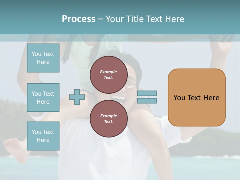 Spring Love Daughter PowerPoint Template