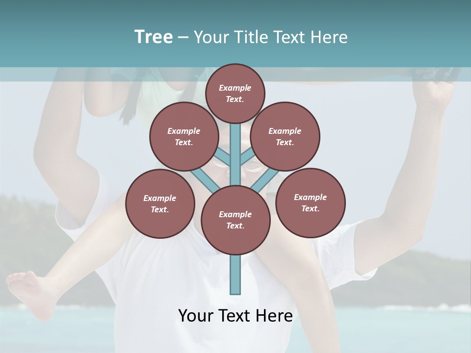 Spring Love Daughter PowerPoint Template