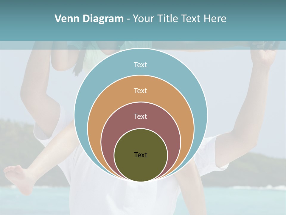 Spring Love Daughter PowerPoint Template