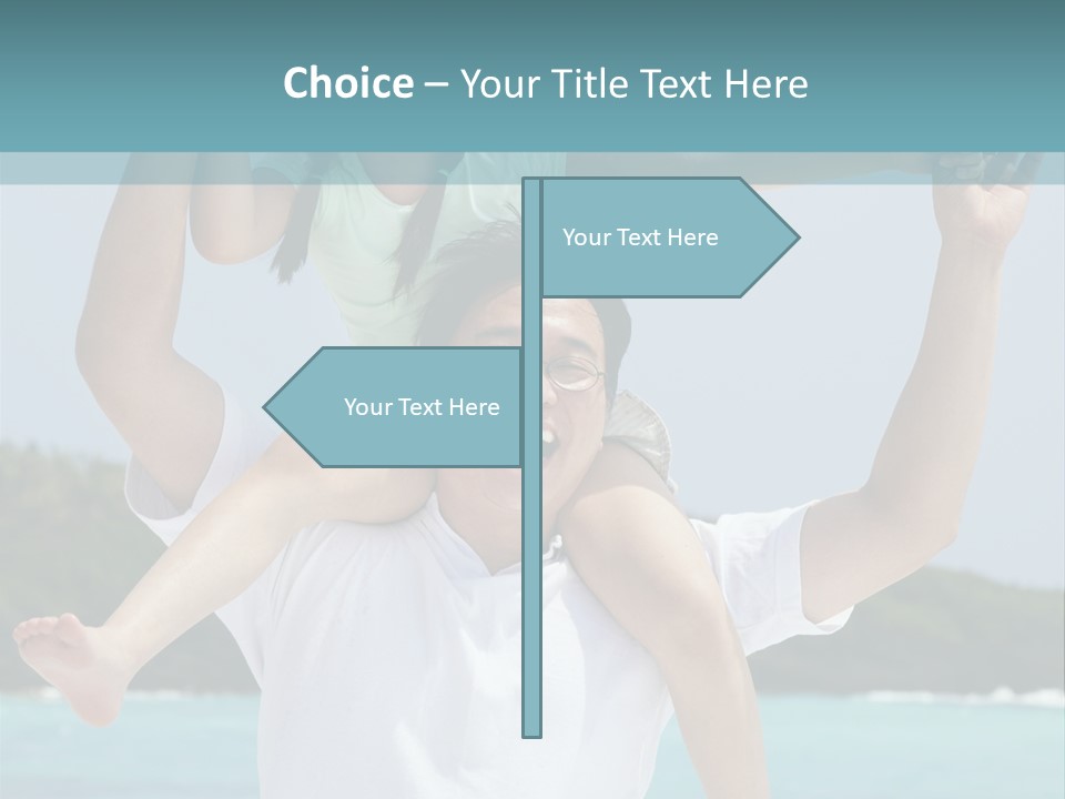 Spring Love Daughter PowerPoint Template