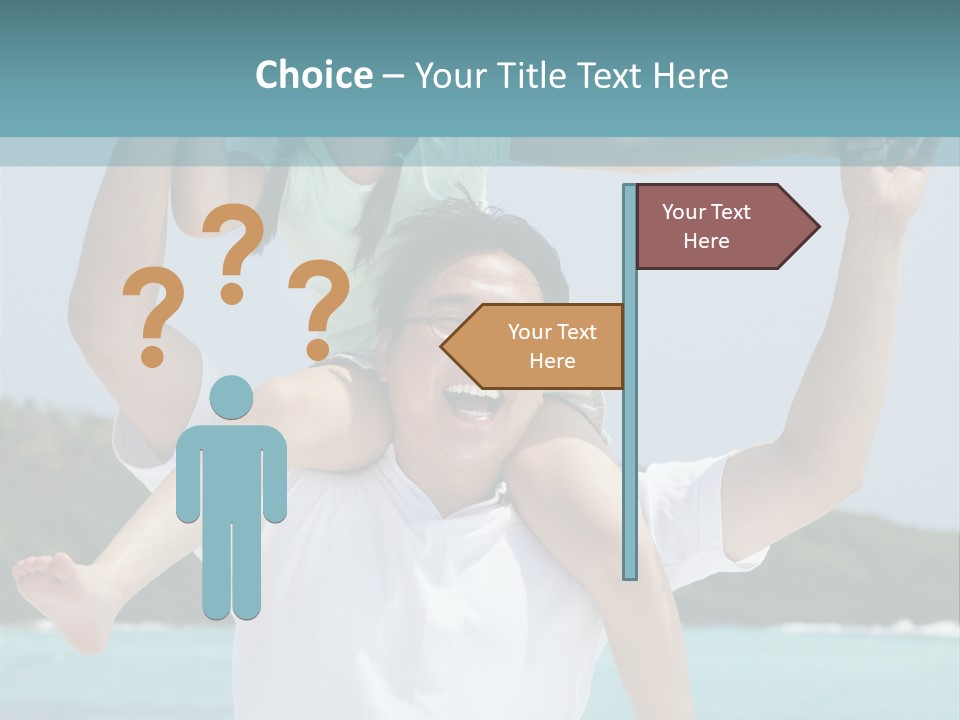 Spring Love Daughter PowerPoint Template