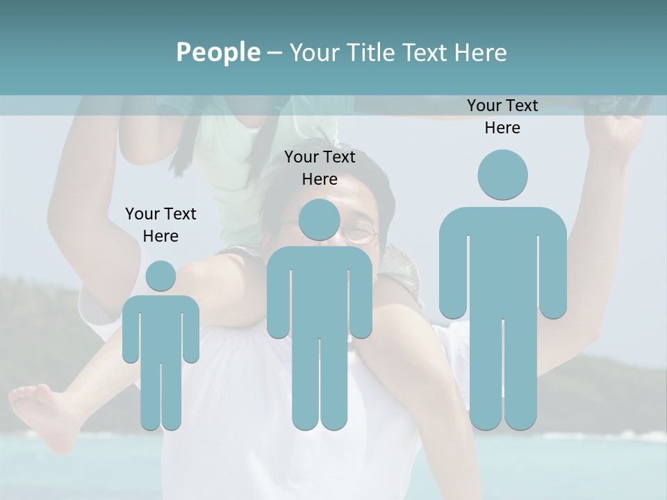 Spring Love Daughter PowerPoint Template