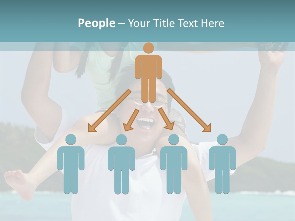 Spring Love Daughter PowerPoint Template