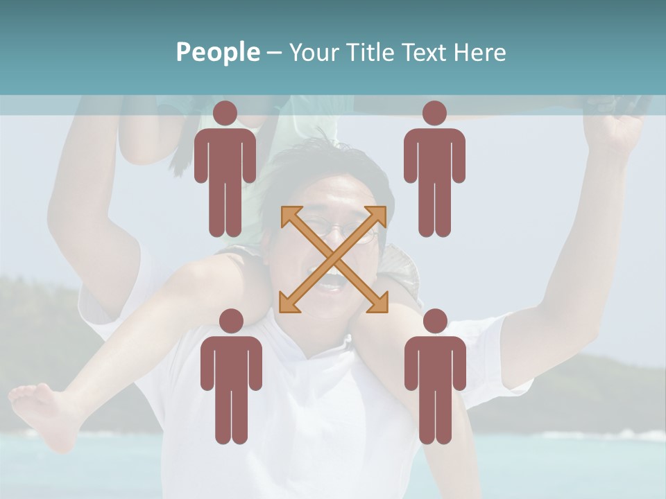 Spring Love Daughter PowerPoint Template